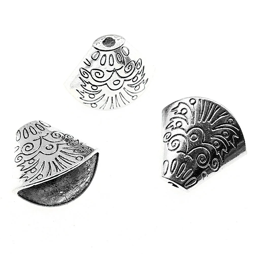 

10pcs Tassel Cap Jewelry Findings Wholesale Charm Tassel End Caps Bead For Jewelry Tassel End Caps For Jewelry 18x19x10mm