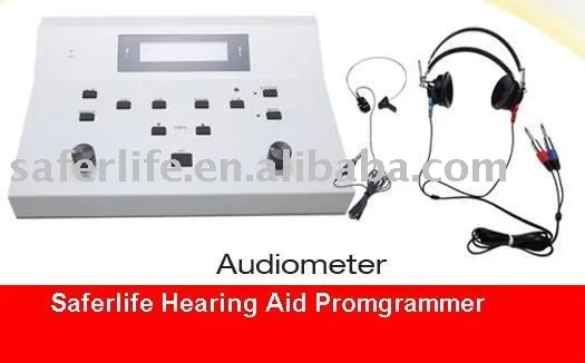 Optics Professional for 1year warranty AUDIOLOGY METER FOR digital hearing aid programmer AUDIOMETER clinical audiometer hearing loss testing audiometer digital machine audiogram 2 channesl audiometer portable device in hosiptal
