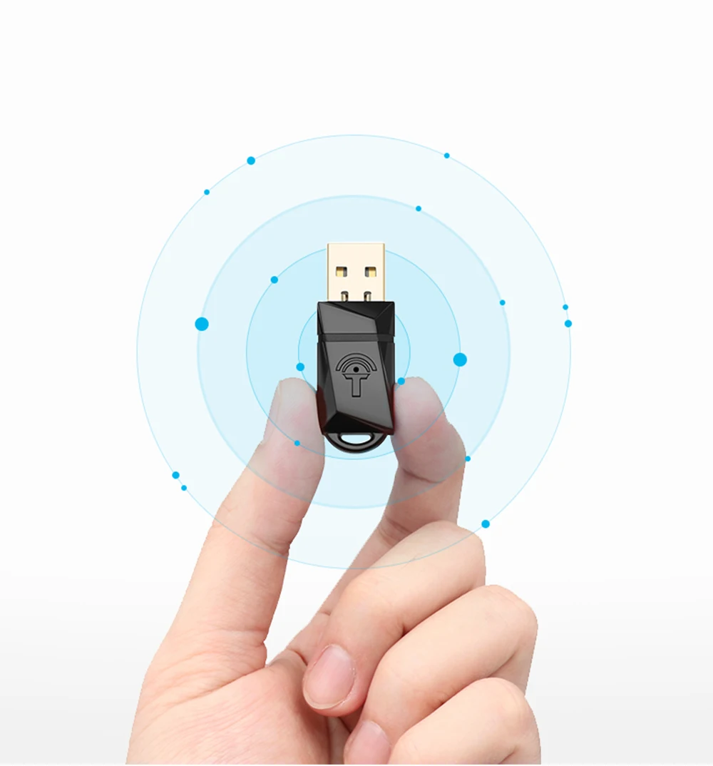 Rocketek 600 Мбит/с USB Wi-Fi Dongle адаптер, двухдиапазонный usb-адаптер Беспроводной сети LAN Card для настольных ПК ноутбуков Планшеты 802.11a/G/N/AC