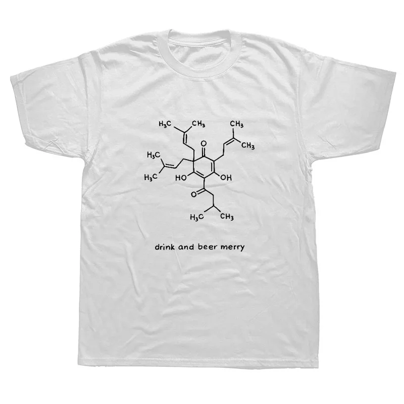 New Summer Beer T Shirt Men Short Sleeve Cotton O-neck Chemistry Beer T-shirt Mans Cool Tops Men Clothing New Summer Beer T Shirt Men Short Sleeve Cotton O-neck Chemistry Beer T-shirt Mans Cool Tops Men Clothing