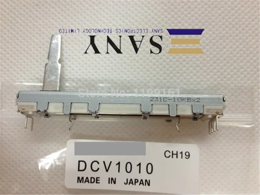 

BELLA]Genuine Original DJM600putter Japanese ALPS 10KBX2 6CM handle 20MM potentiometer volume fader with resistance--10PCS/LOT