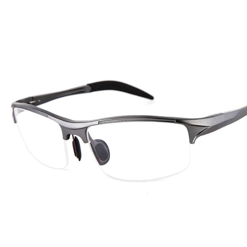 Spring Hinge Aluminum Magnesium Glasses Frame Men Eye Glasses Frames
