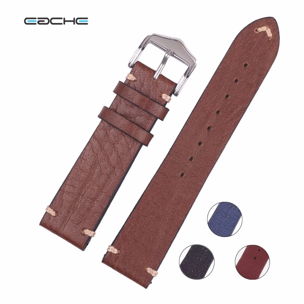New Arrival High Quality Watch Strap Genuine Calfskin Leather Watchband