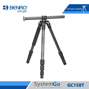 

Benro GC158T Tripod Carbon Fiber Camera Tripods Monopod For Camera 4 Section Carrying Bag Max Loading 10kg DHL Free Shipping