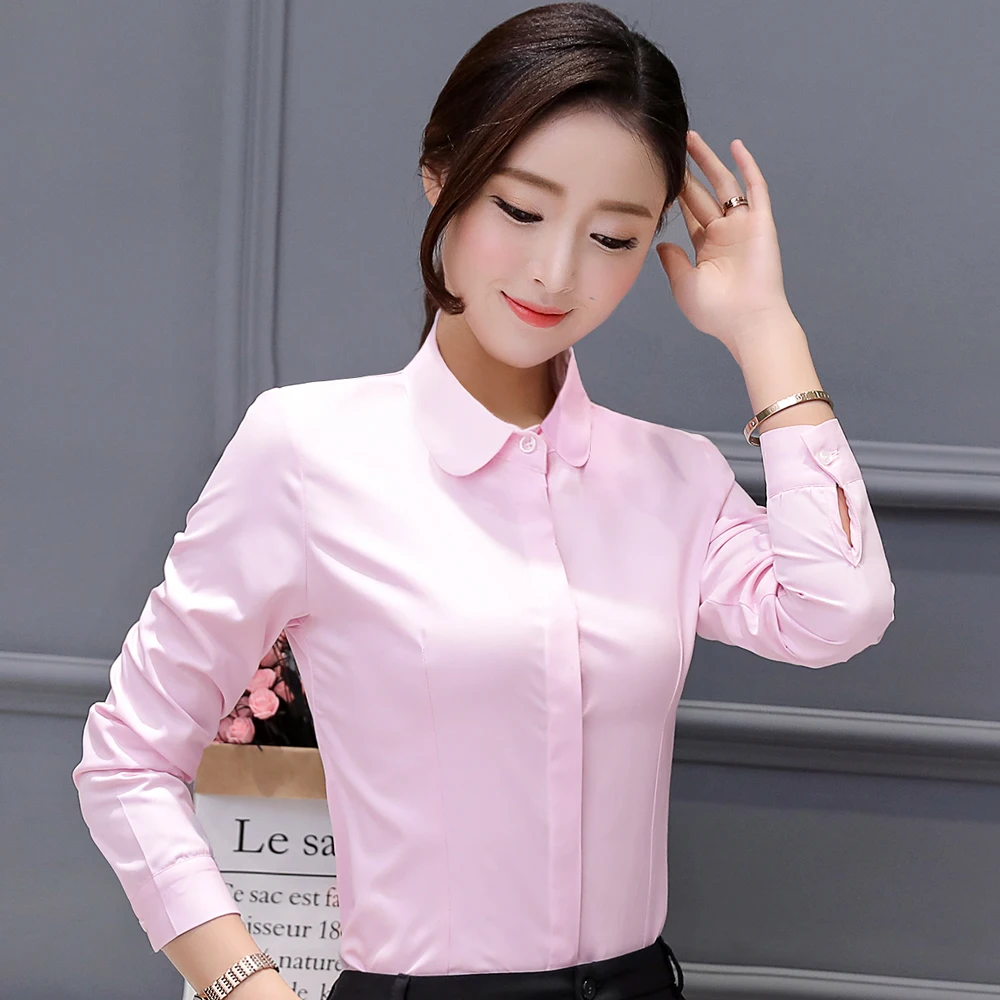 white full sleeve shirt for women