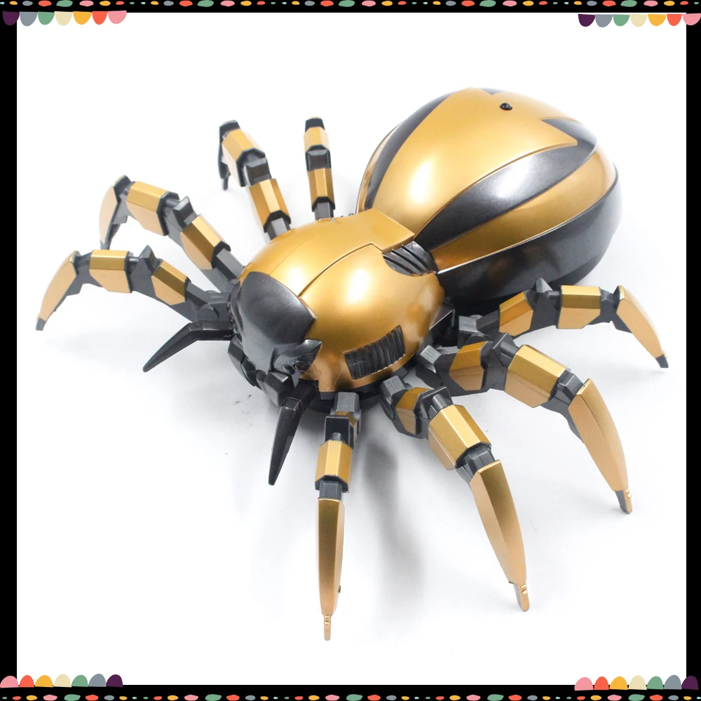 Feilun RC Animal Insect FK502A Spider Model Simulation Action With LED Light 4CH Electric Toys Gifts For Kids Children