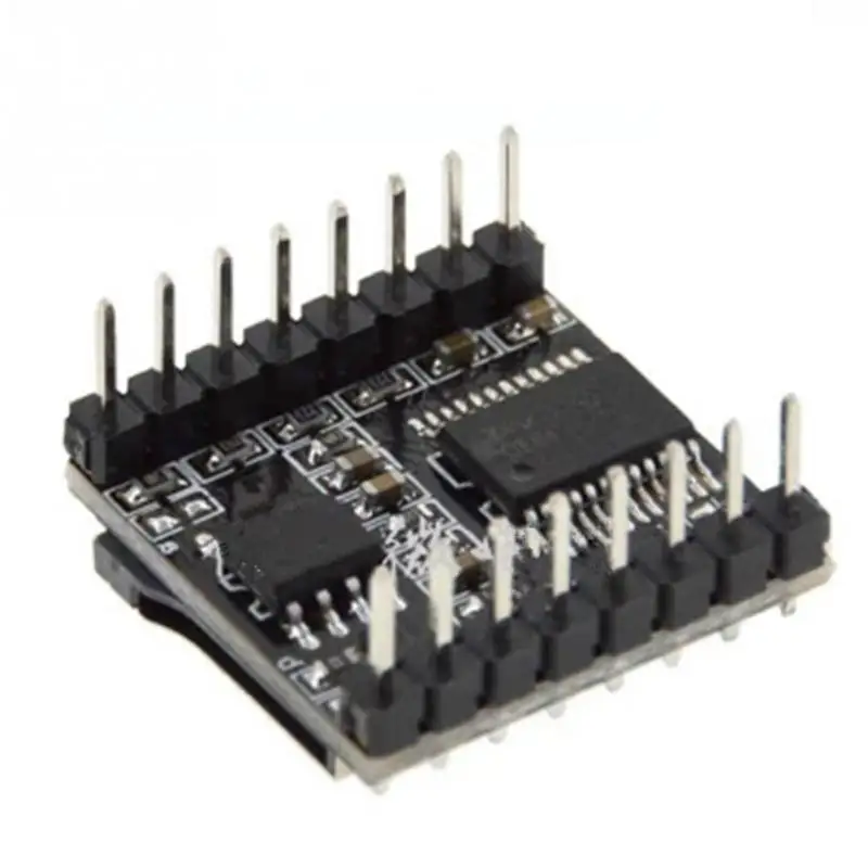 TF карта U диск мини MP3 плеер декодер доска Аудио голосовой модуль FM для Arduino DF Play Min Board