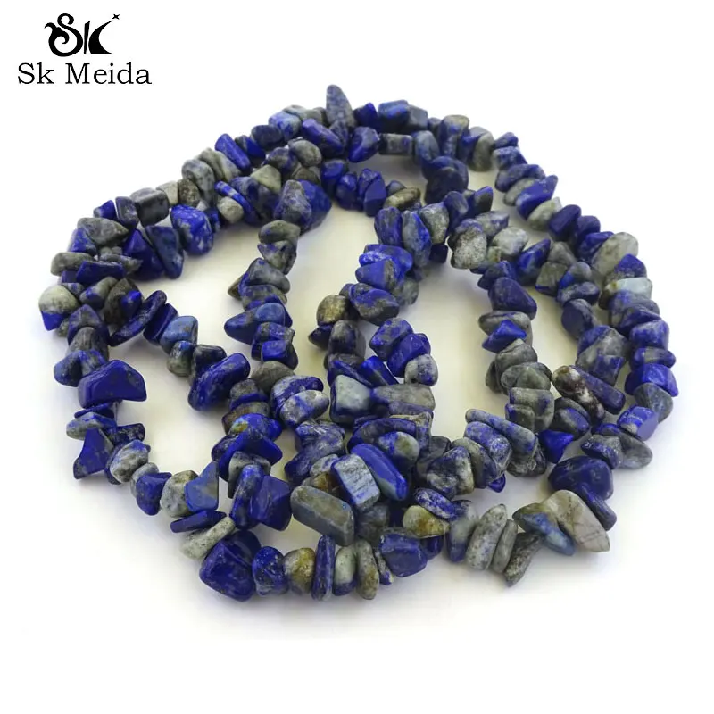 5-9mm Imitation Lapis Lazuli Stone Beads Piedras Preciosas Atacado 1 Strand 32&quot Jewellery Making Materials European Style | Украшения и