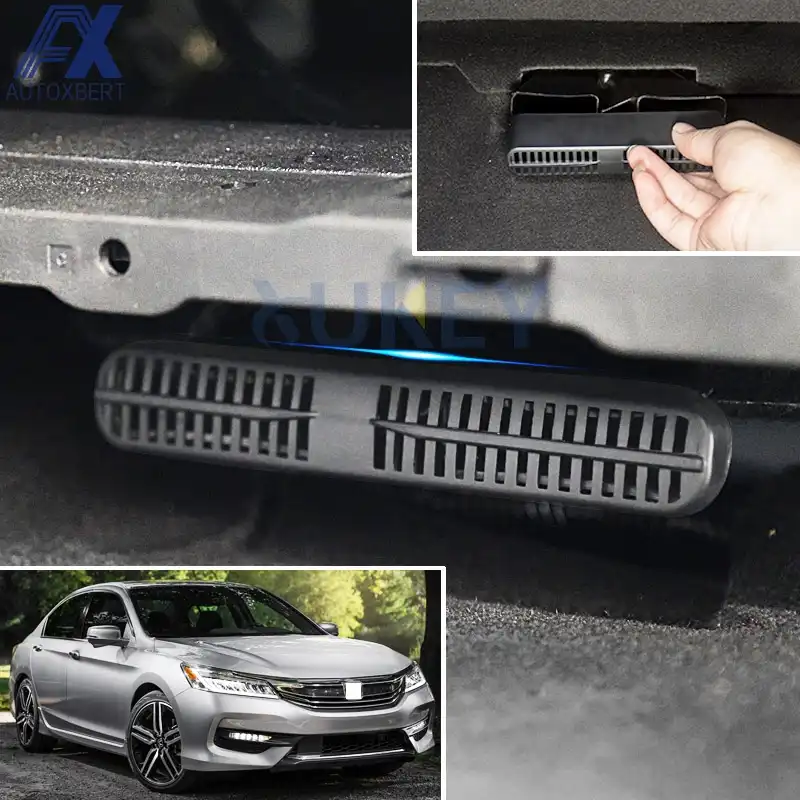 Ax 2pcs For Honda Accord Under Seat Floor Rear A C Heater 2013 2017 Air Conditioner Duct Vent Cover Grill Grille 2014 2015 2016 Ax Aliexpress