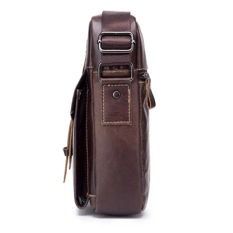 BULLCAPTAIN, натуральная кожа, мужская сумка через плечо,, деловая мужская сумка с клапаном, модные сумки на плечо, мужские дорожные сумки