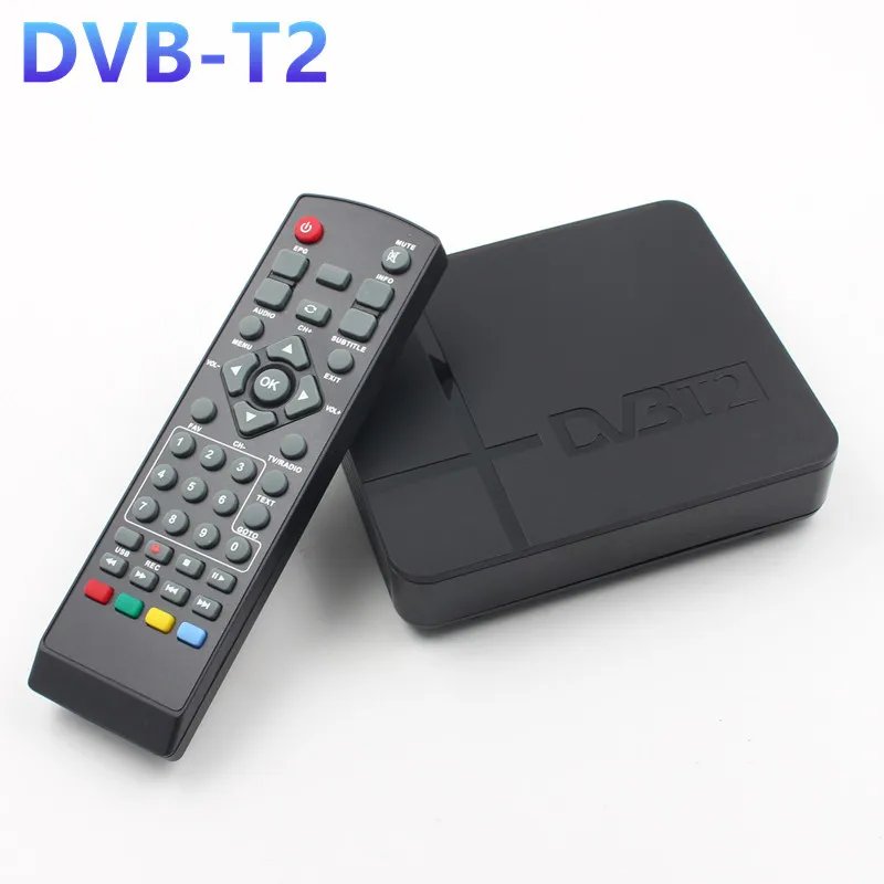 K2 HD DVB-T2 цифрового ресивера телеприставки с мультимедийный плеер H.264/MPEG-2/4 Совместимость с DVB-T для ТВ HD ТВ