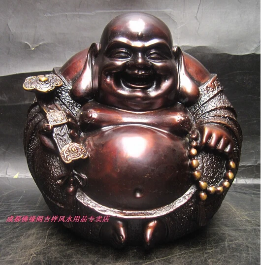 

B0601 417crafts copper Bronze art Copper buddha decoration derlook lucky business gift statue