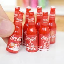 7 бутылочки мини японский стиль Кока 1/6 миниатюрный кукольный домик пить играть кукла еда игрушки интимные аксессуары