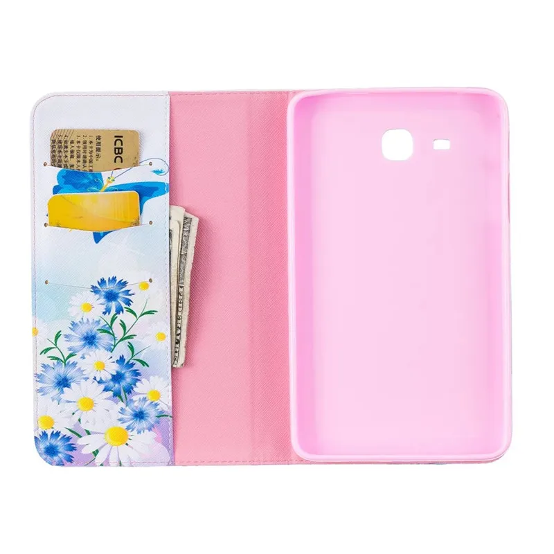 Кожаный флип чехол для Samsung Galaxy Tab A Φ T285 T280N защитный подставка планшета 7 T280 T285|for