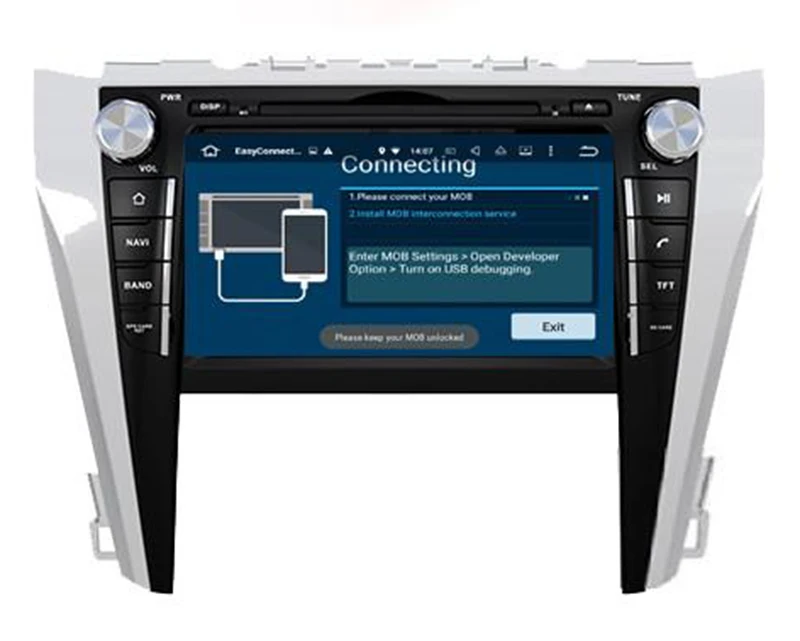 Perfect 8" Quad core Android Car DVD Player with TV/BT GPS 3G WIFI,Audio Radio Stereo,Car PC/multimedia headunit for Toyota CAMRY 2015 6