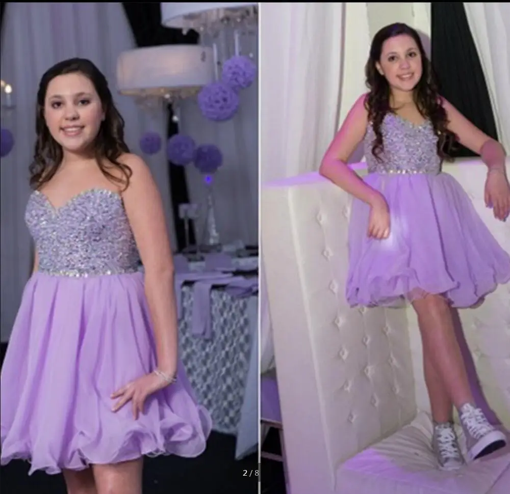 Best Price 2016 new design chiffon short beading prom dress Vestidos De Festa lilac sleeveless petite prom gowns best selling Best Price 2016 new design chiffon short beading prom dress Vestidos De Festa lilac sleeveless petite prom gowns best selling