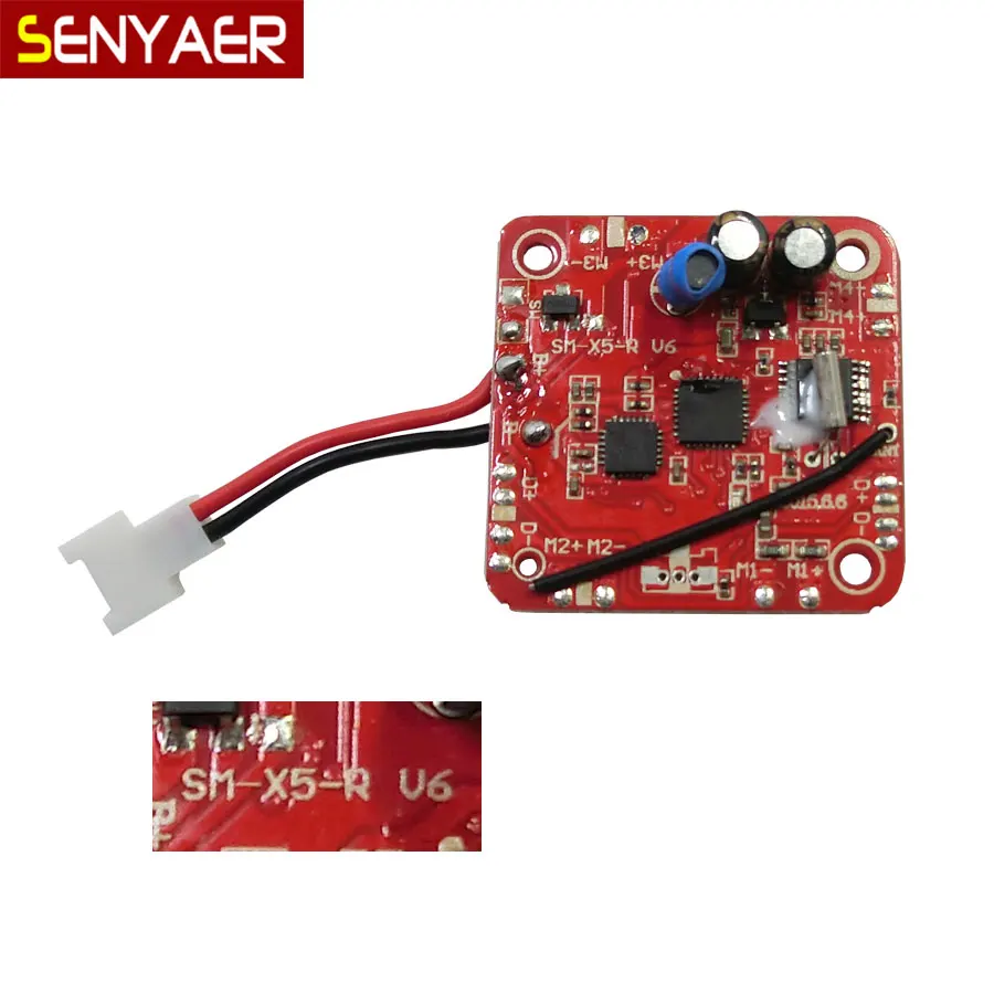 

Original SYMA x5c x5 RC Drone parts syma-x5-v6 PCB Board Upgraded version receiver/main board