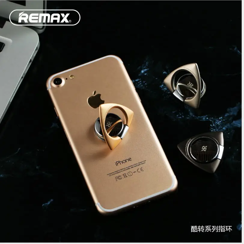 

Remax Ring Finger Holder 360 Degree Triangle Phone Holder Stand Universal For Smartphones For Iphone Samsung Xiaomi Huawei LG