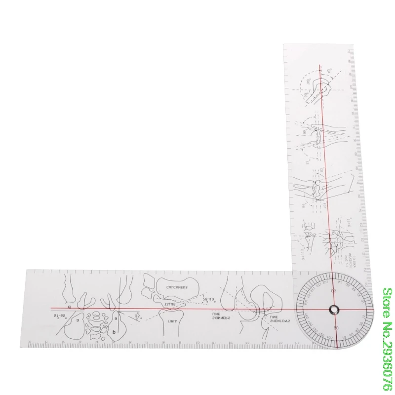 

New Arrive Goniometer Angle Medical Ruler Rule Joint Orthopedics Tool Instruments Plastic Support