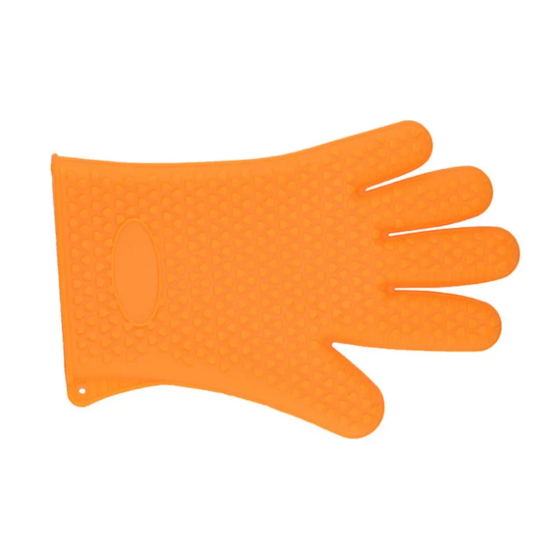Силиконовые термостойкие для плиты перчатки печи рукавицы перчатка для выпечки Толстая кухонная рукавица для Гриль-барбекю кухонная перчатка для барбекю Кухонные гаджеты