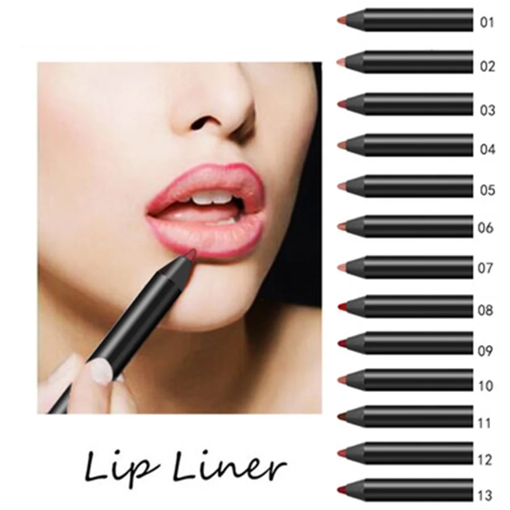 

FRESHME Professional Multi-functional Lipliner Pencil Long Lasting Waterproof Lip Cosmetic Makeup Colorful Lip Liner Pens Set
