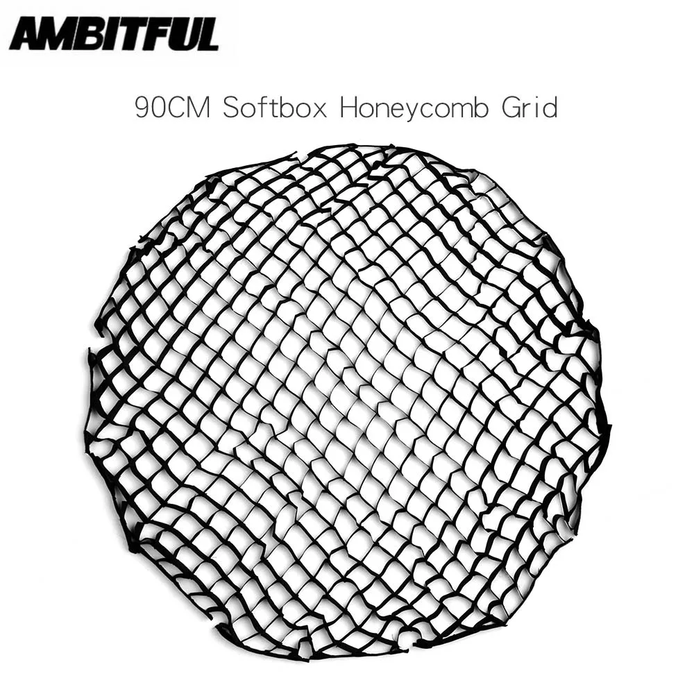 

Godox P90L P90H 90cm 16 Rods Deep Parabolic Portable Softbox Honeycomb Grid