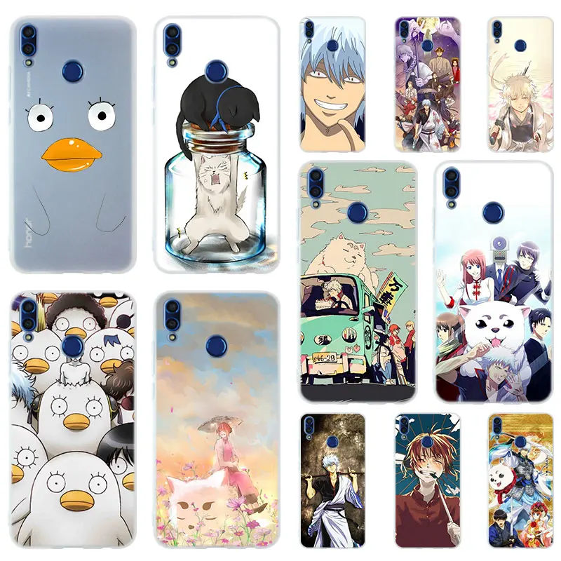 

GINTAMA Silicone Phone Case Cover For Huawei Honor 9 10 Lite 6X 7X 8X Max 7A 8A 8C 20 PLAY 9x Hot