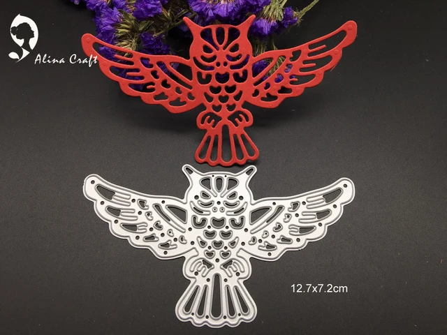 Alinacraft Metal Cutting S Fly Eagle Animal Sbook Al Alinacraft Metal Cutting S Fly Eagle Animal Sbook Al Embossing Stencils Paper Craft Template Cutter