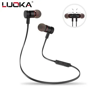 

LUOKA M9 Bluetooth Headphones Wireless In-Ear Noise Reduction earphone with Microphone Sweatproof Stereo Sport Bluetooth Headset