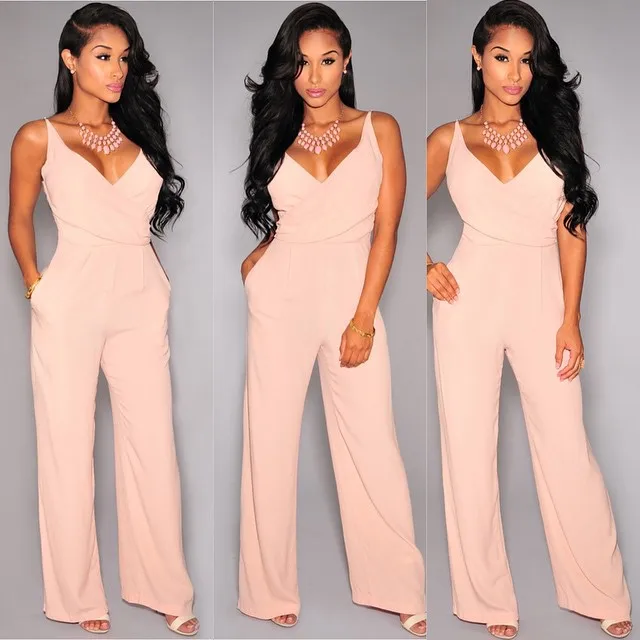 Aliexpress.com : Buy 2015 Summer Style Rompers Women Long Jumpsuit Sexy ...
