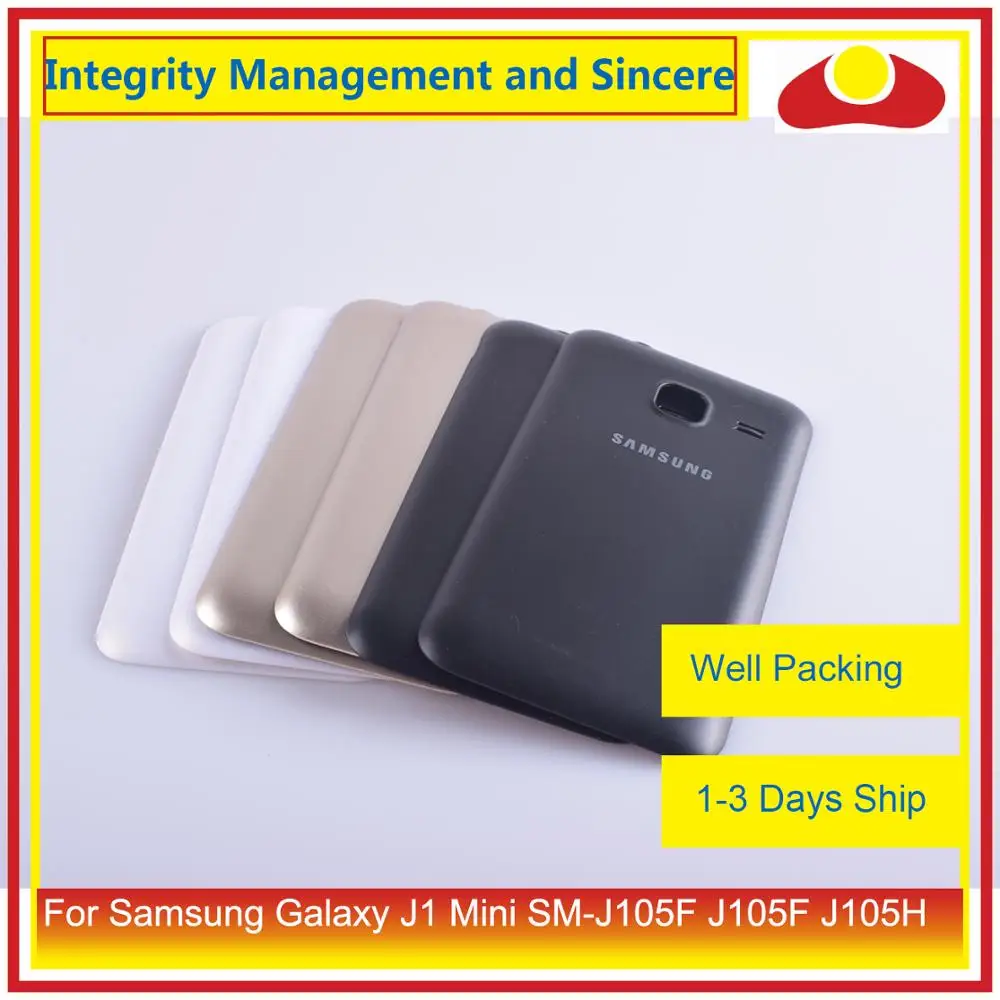 Оригинальная задняя крышка корпуса батарейного отсека для Samsung Galaxy J1 Mini SM J105F J105H