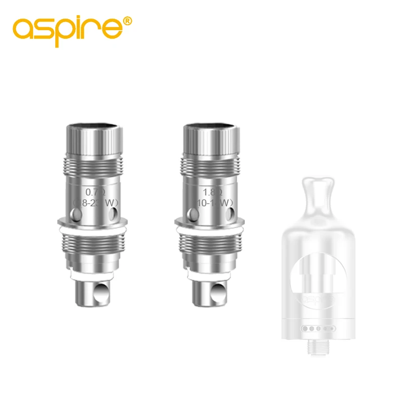 10 шт. Aspire Nautilus BVC катушки для электронных сигарет испарители Nautilus 2 s/Nautilus AIO/Nautilus мини/испаритель Vape катушки