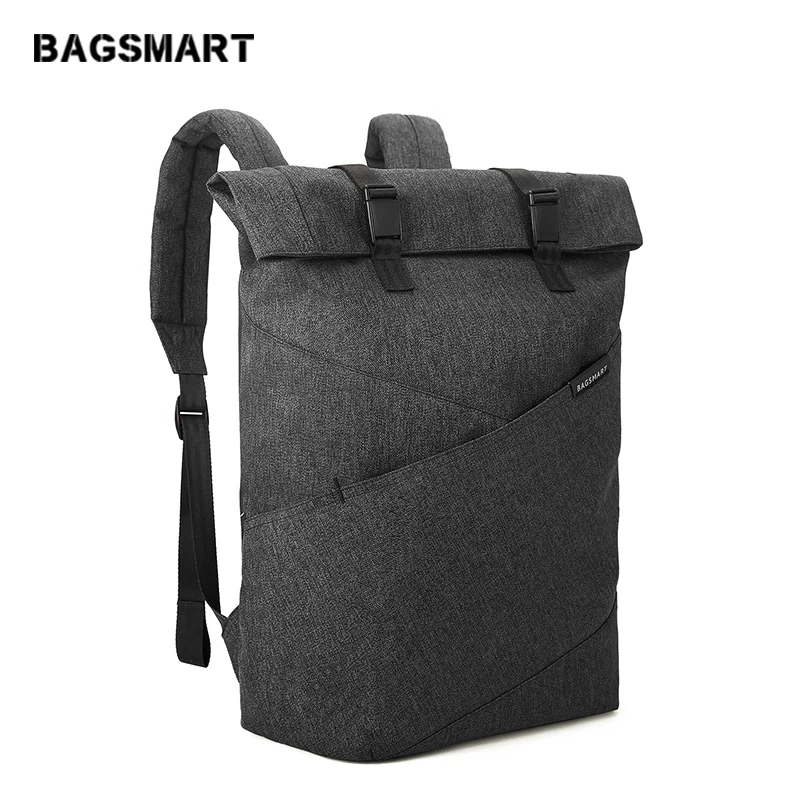 

BAGSMART New Men Laptop Backpack 15.6Inch Rucksack School Bag Travel Waterproof Backpack Women Notebook Computer Bag