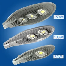 Toika 10 шт. открытый светодиодный уличный свет 30 Вт 50 Вт 100 Вт 150 Вт светодиодный уличный свет Дорога лампы Водонепроницаемый IP65 промышленный свет