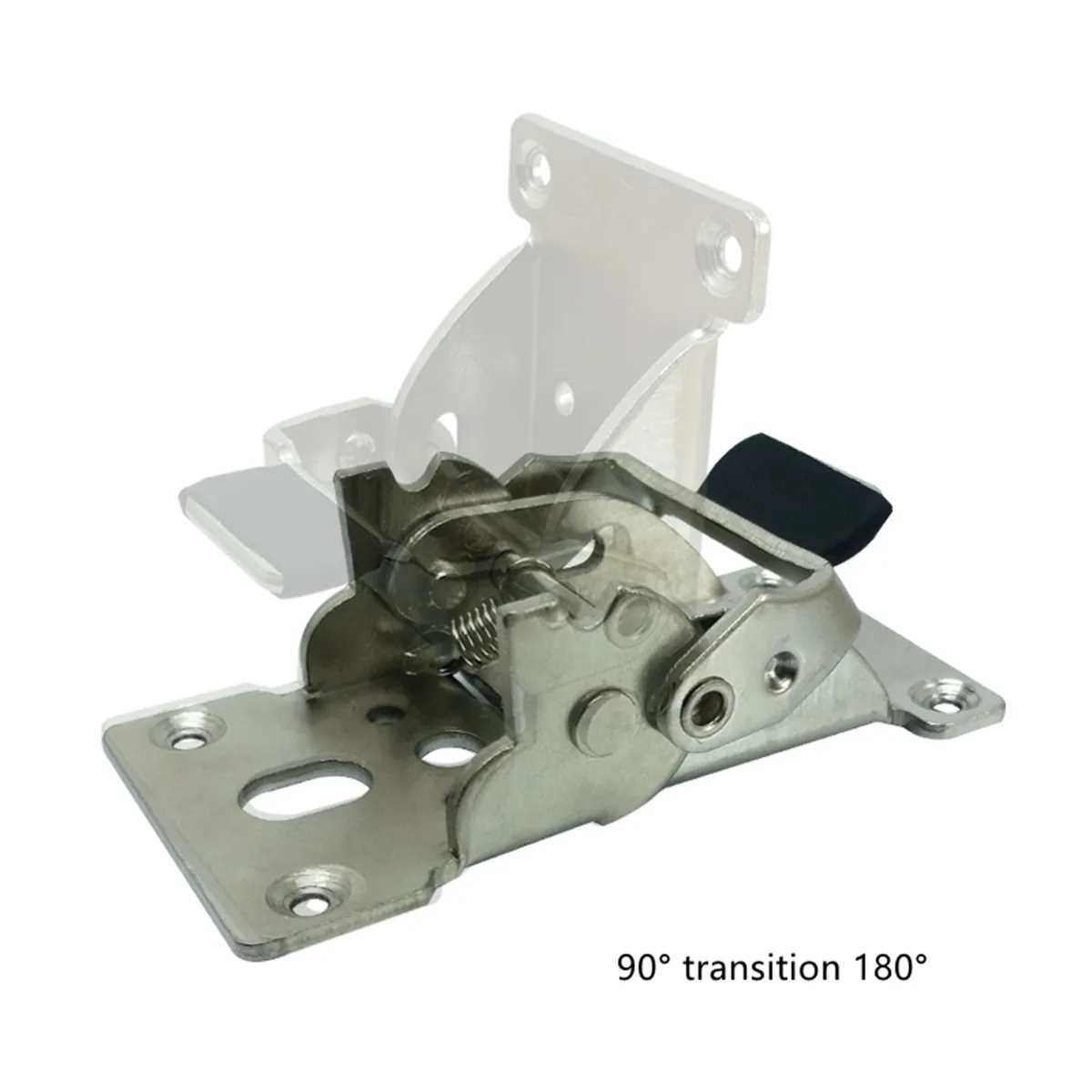  90 degree self-locking hinges RV coffee table folding hinges 180 degree folding invisible brackets 