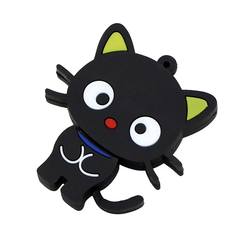 USB Flash Drive Animal Black White Cat Pen Drive Cartoon Pendrive  Mouse 8GB 16GB 32GB 64GB 128G USB 2.0 Flash Memory Stick Gift memory drive