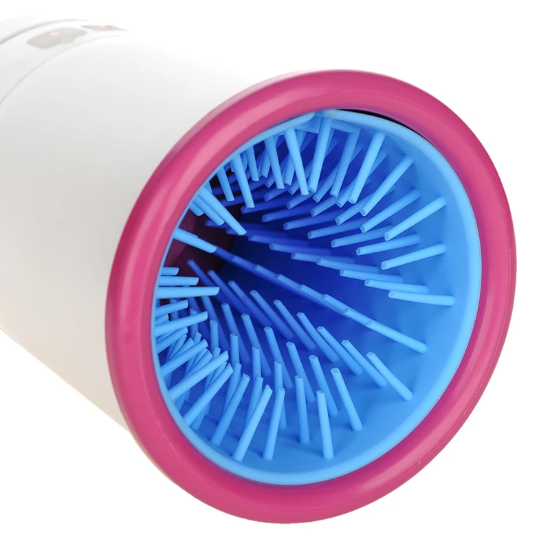  HOOPET Dog Paw Cleaner Cup Soft Silicone Combs Portable Pet Foot Washer Cup Paw Clean Brush Quickly