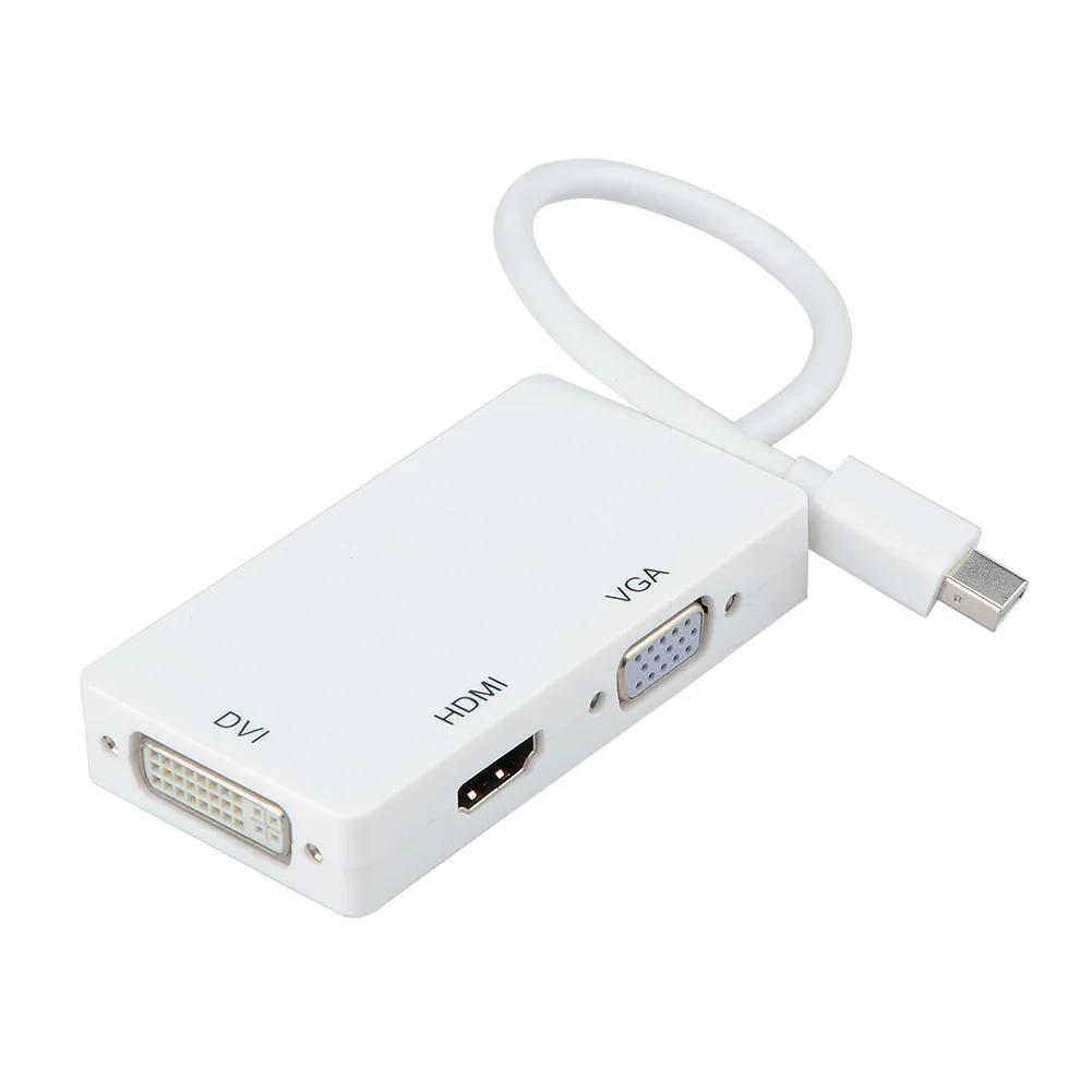Дисплей Порты и разъёмы DP мужчина к DVI HDMI VGA Аудио Женский адаптер дисплея Порты и разъёмы Кабель конвертер для компьютера