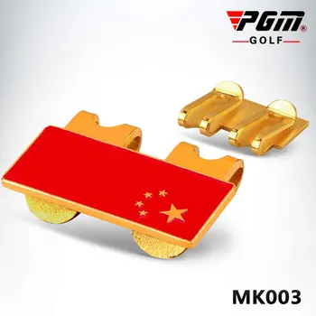 

Golf supplies Golf cap CLIP Chinese flag cap Mark Mark Mark color random shipment golf accessories