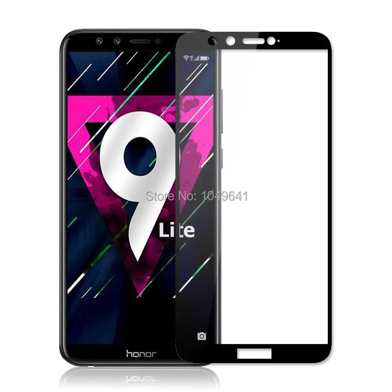 KHW1773B_1_High Quality 2.5D Full Screen Cover Tempered Glass Screen Protector for Huawei Honor 9 Lite 5.65 inch