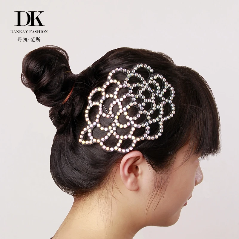 10 Pieces Dancing Headwear Modern Latin Dance Headdress Waltz Tango Foxtrot Quickstep Diamond 2017 New Arrival | Детская одежда и