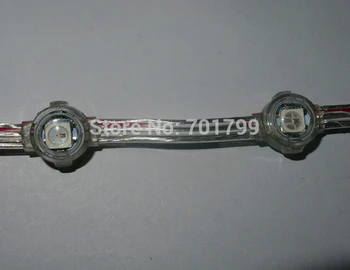 

50mm pitch IP68 WS2812B LED smart light;addressable;rgb full color;DC5V input;40pcs a string