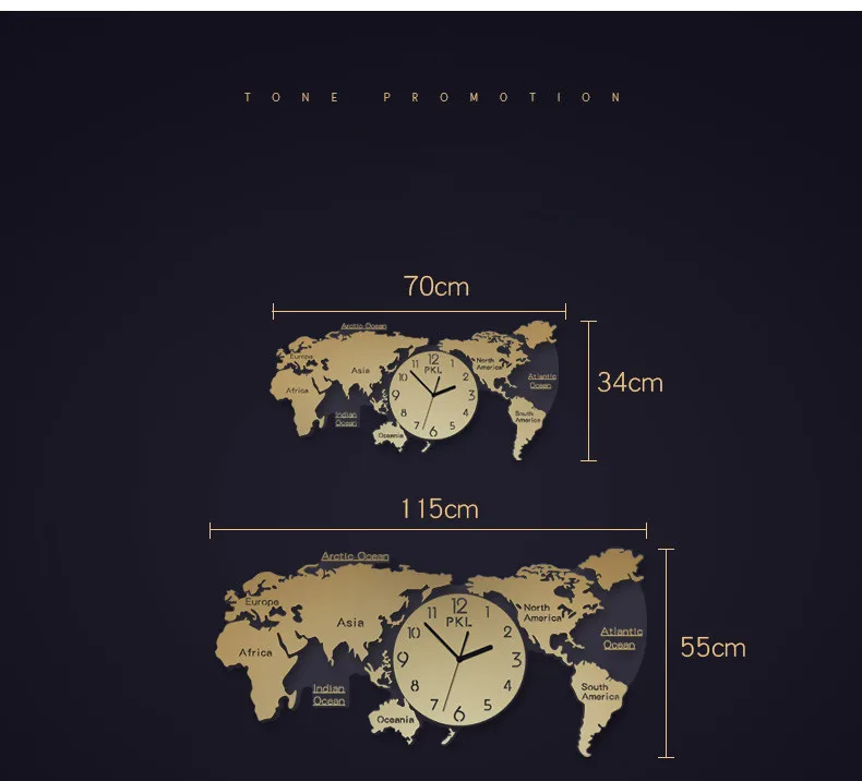 Карта мира настенные часы современный дизайн большие настенные часы для гостиной домашние декоративные часы настенные спальни бесшумные цифровые настенные часы