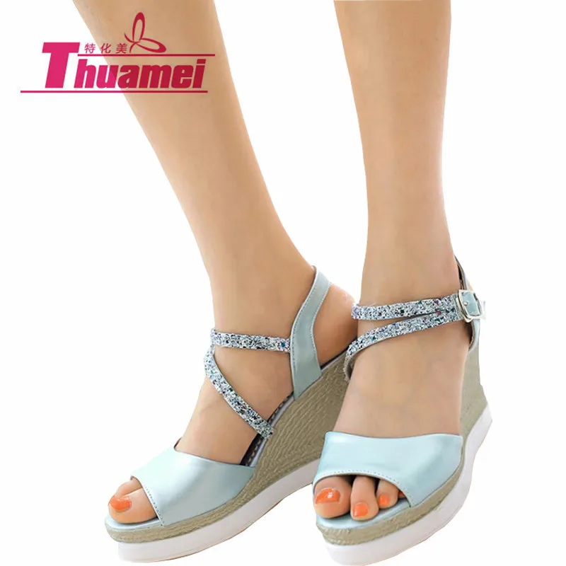 

Women Sandals Ankle Strap Platform Perspex High Heels PVC Clear Crystal Classic Buckle Strap Fashion Shoes Woman #Y0728166F