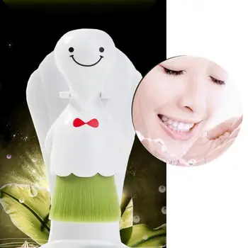 

1PC Soft cleansing facial brush Mild Fiber Face Clean Washing Deep Cleansing Pore Care facial brush cleanser 5U1129