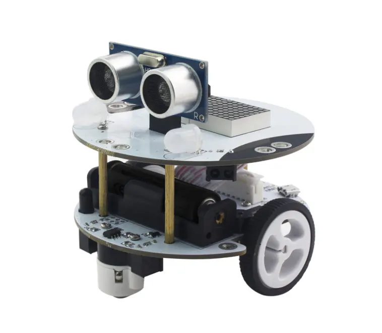 Светодиодный робот для программирования DIY с царапинами, набор для искусственного интеллекта, детские развивающие высокотехнологичные игрушки