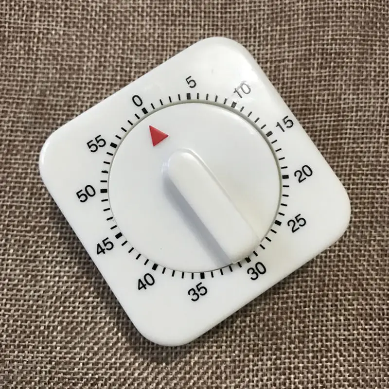 Kitchen Timer Square 60 Minutes Mechanical Kitchen Cooking