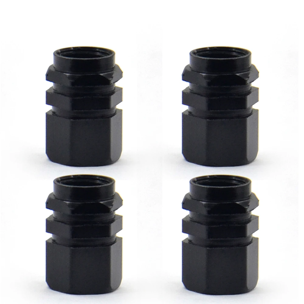 

2019 Theftproof Aluminum Wheel Valves Tyre Stem Air caps Airtight Cove 4pcs/set