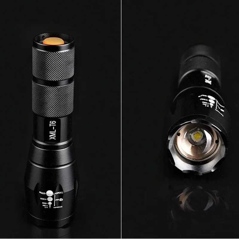 CREE E17 XML T6 3800 люмен фонарик высокой мощности LED 5 режимов Масштабируемые