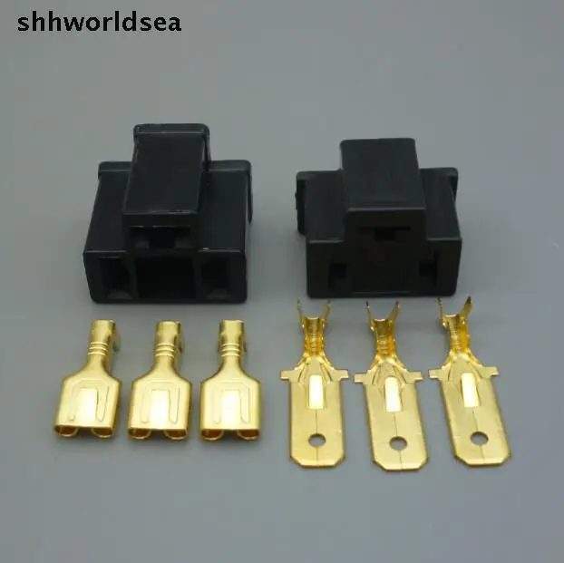 3 контактный удлинитель для автомобильных фар shhworldsea H4 разъем автомобильного